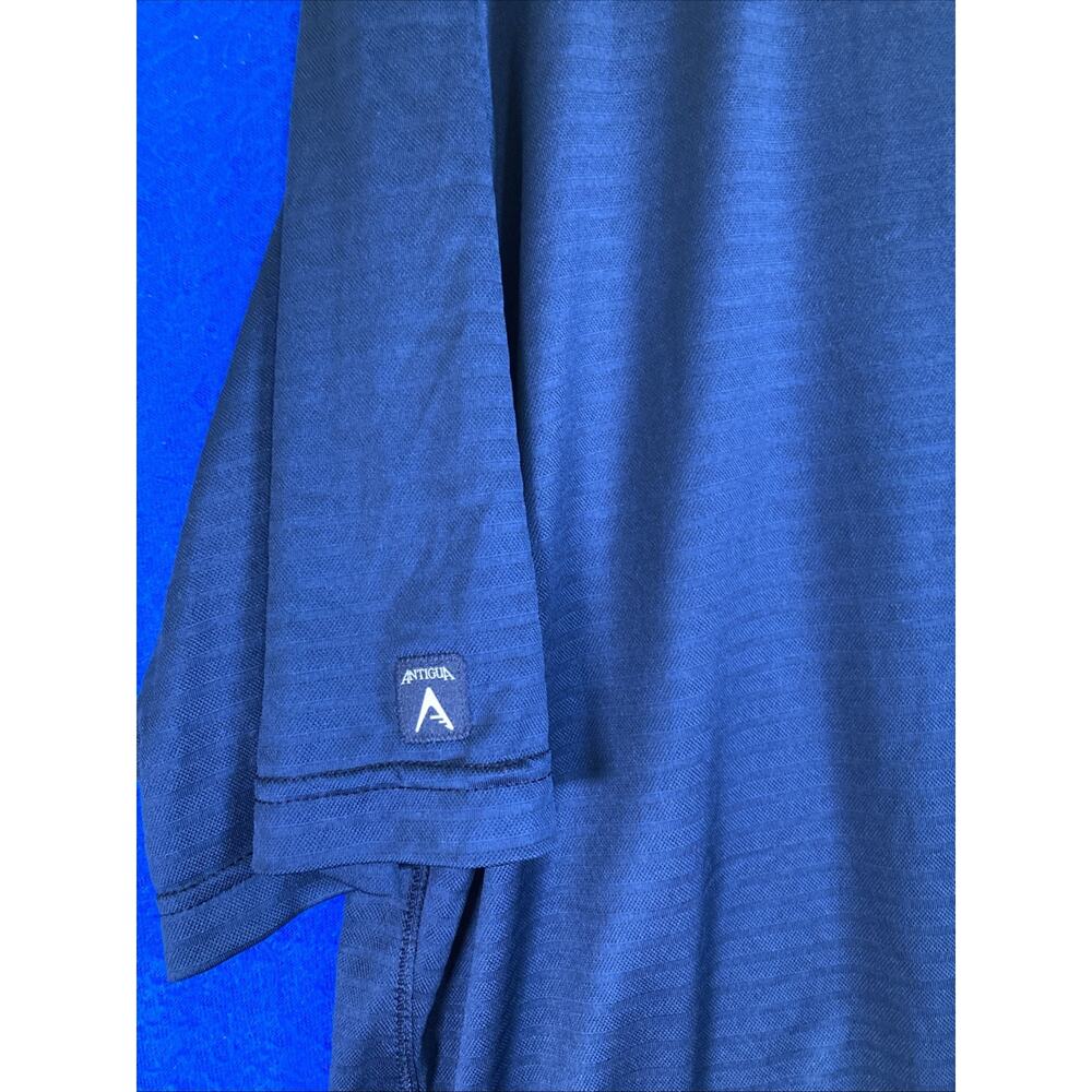 New York Yankees 2009 World Series Champions Antigua Polo Shirt Men's Large Blue - Picture 12 of 14